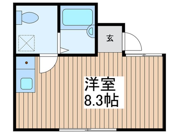 ビバリーヒルズ西伊興の物件間取画像